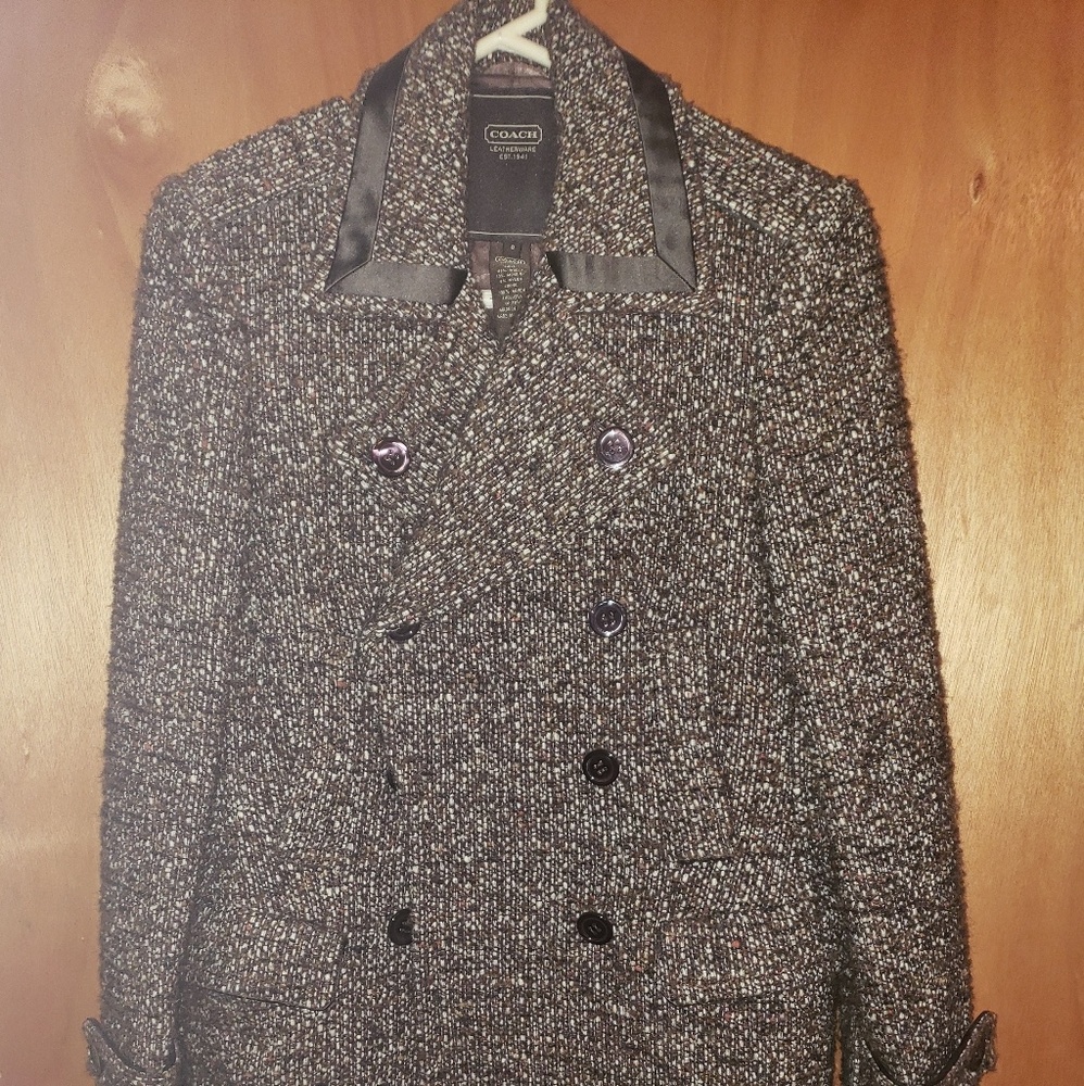 Coach wool Pea Coat